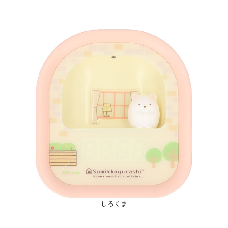 キャラクター 3Dフィギュア付LEDライト付デジタルクロック | BACKYARD FAMILY | 詳細画像11 