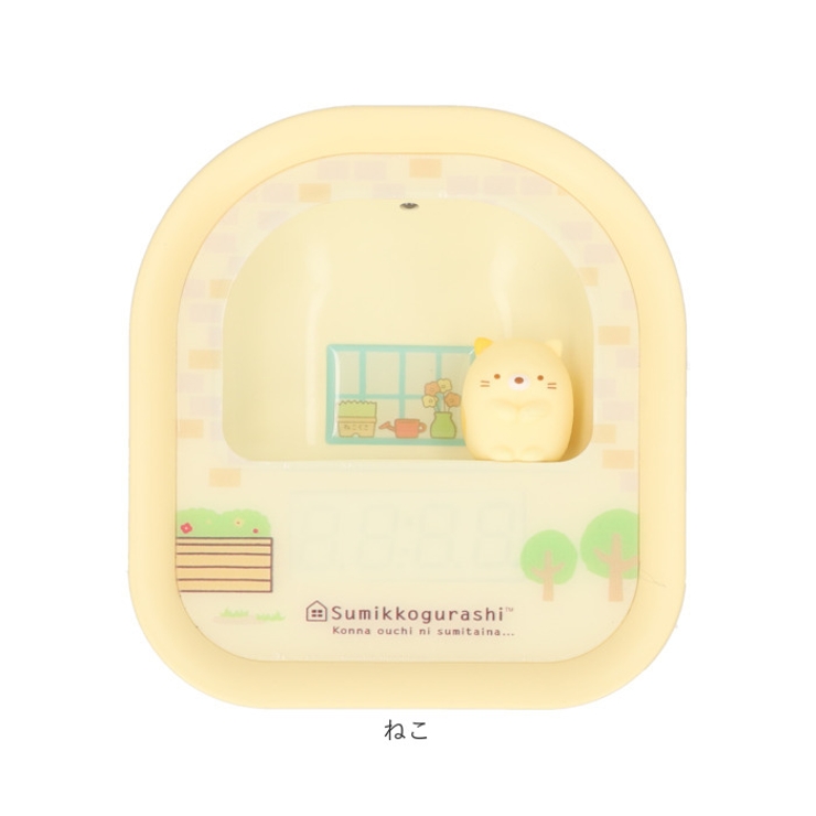 キャラクター 3Dフィギュア付LEDライト付デジタルクロック | BACKYARD FAMILY | 詳細画像12 