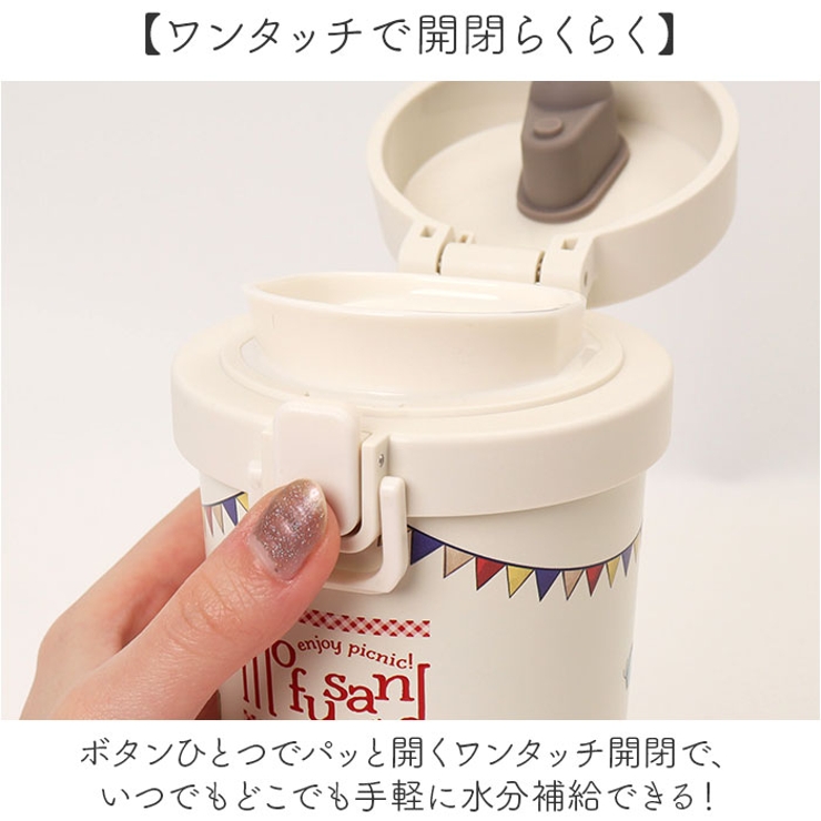 キャラクター ステンレスワンプッシュタンブラー 480ml | BACKYARD FAMILY | 詳細画像4 