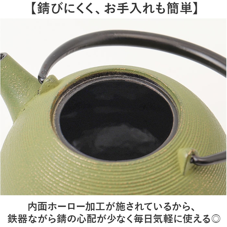 藍花 南部鉄器 鉄瓶 鉄急須 | BACKYARD FAMILY | 詳細画像5 
