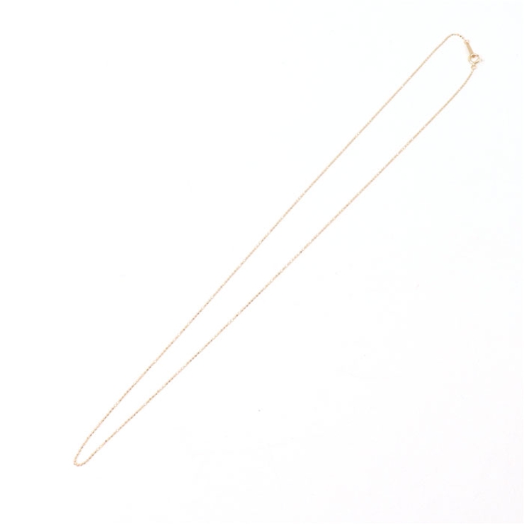 国産18K YG 国産 太さ1.0ＭＭカットボールネックレス40ＣＭ | BACKYARD FAMILY | 詳細画像6 