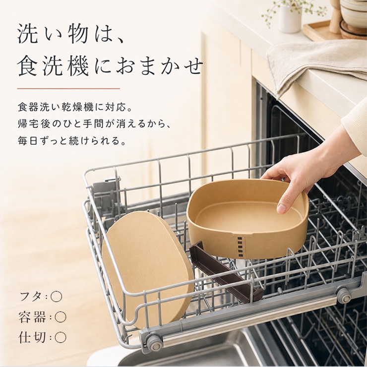 抗菌わっぱワンタッチ一段ランチBOX大 | BACKYARD FAMILY | 詳細画像5 