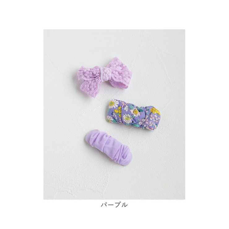 Rora ブルームレース パッチンどめ 3個セット | BACKYARD FAMILY | 詳細画像14 