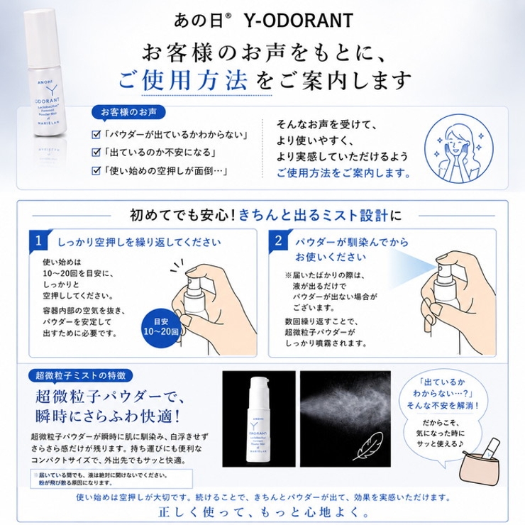 MARILAN あの日 Y-ODORANT | BACKYARD FAMILY | 詳細画像2 