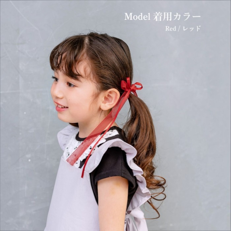 Rora モナ ロングリボン ヘアクリップ 2個セット | BACKYARD FAMILY | 詳細画像9 