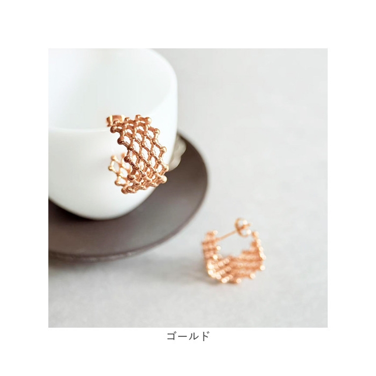 メッシュ ドット ピアス | BACKYARD FAMILY | 詳細画像12 