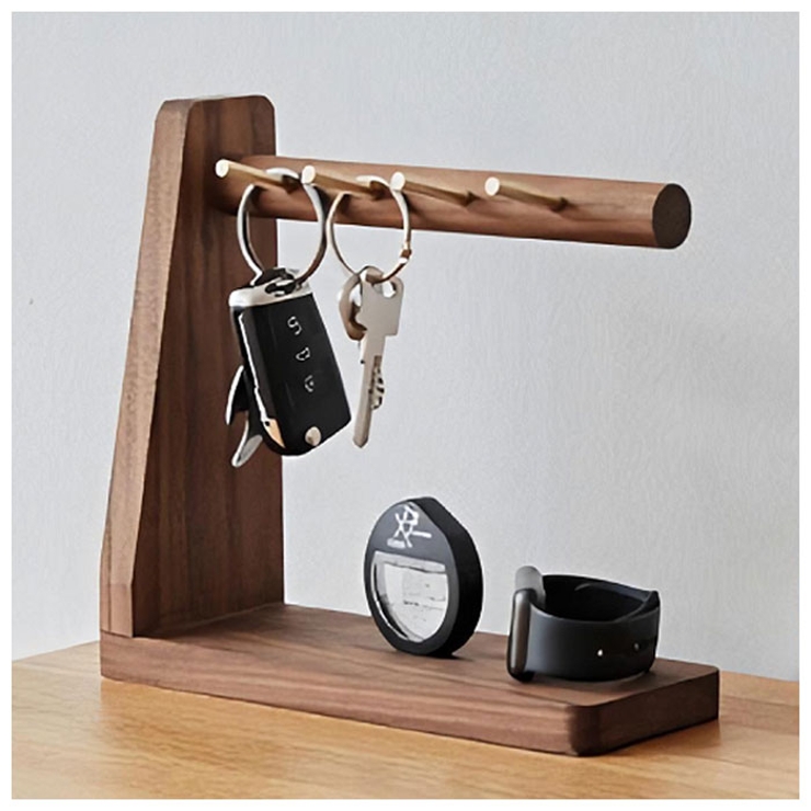 キースタンド鍵かけ 鍵 収納 keyl01[品番：BCYW0010378]｜BACKYARD