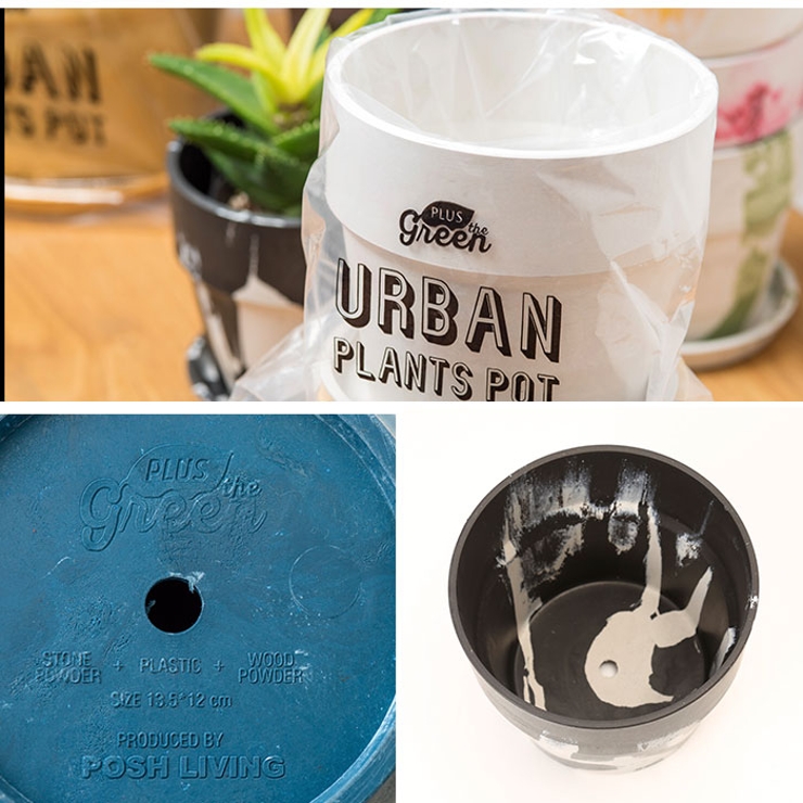 アーバンプランツポット マーブル ソリッド 6号サイズ | BACKYARD FAMILY | 詳細画像11 