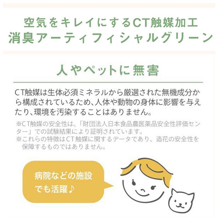 エクリア 消臭アーティフィシャルグリーン ポットSサイズ | BACKYARD FAMILY | 詳細画像8 