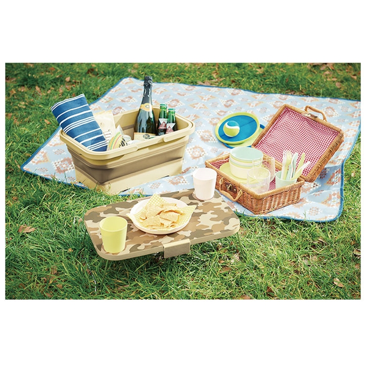 Milargo ミラーゴ 折りたたみバスケット＆テーブル | BACKYARD FAMILY | 詳細画像3 