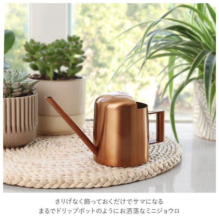 ミニじょうろ おしゃれ ysh300[品番：BCYW0013020]｜BACKYARD