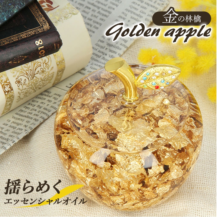 ゴールドアップル 高品質新品 おすすめネット 金の林檎 インテリア小物 置物