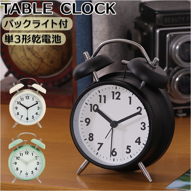 TABLE CLOCK 置時計 ベル | BACKYARD FAMILY | 詳細画像1 