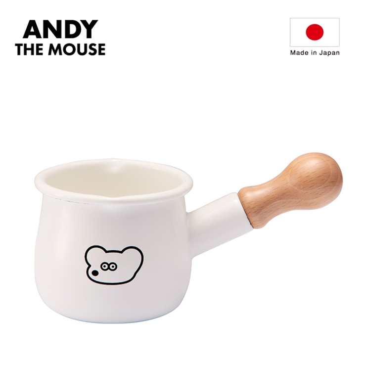 ねずみのANDY ホーロープチミルクパン | BACKYARD FAMILY | 詳細画像1 