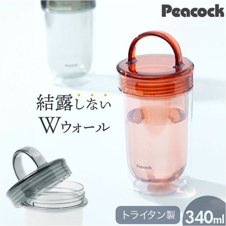 Peacock クリアボトル スクリュータイプ PPA-35[品番：BCYW0031067