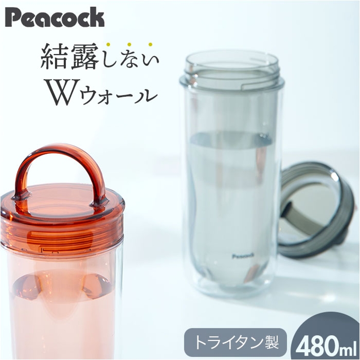 Peacock クリアボトル スクリュータイプ PPA-50 | BACKYARD FAMILY | 詳細画像1 