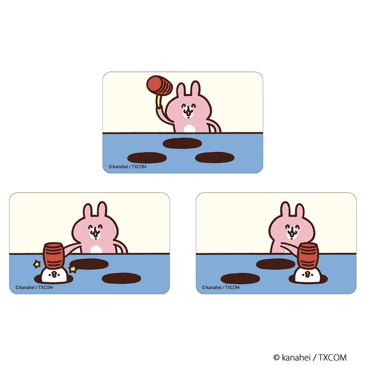 カナヘイの小動物 まじかる百貨店ステッカー(3) | BACKYARD FAMILY | 詳細画像1 
