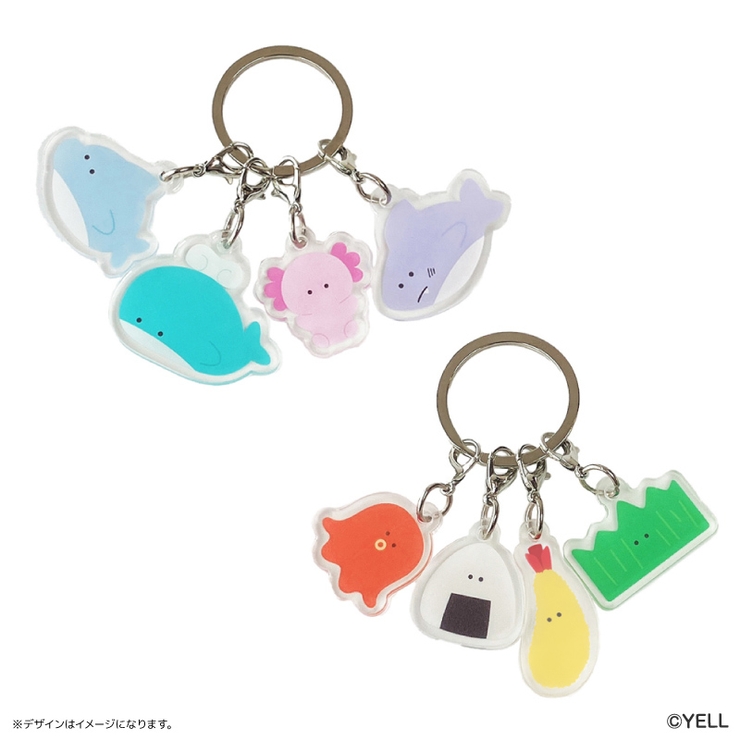 つぶらな瞳の仲間達 仲間達キーホルダー | BACKYARD FAMILY | 詳細画像1 
