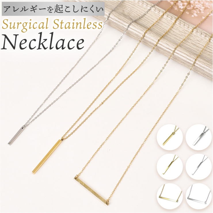 サージカルステンレスネックレス | BACKYARD FAMILY | 詳細画像1 