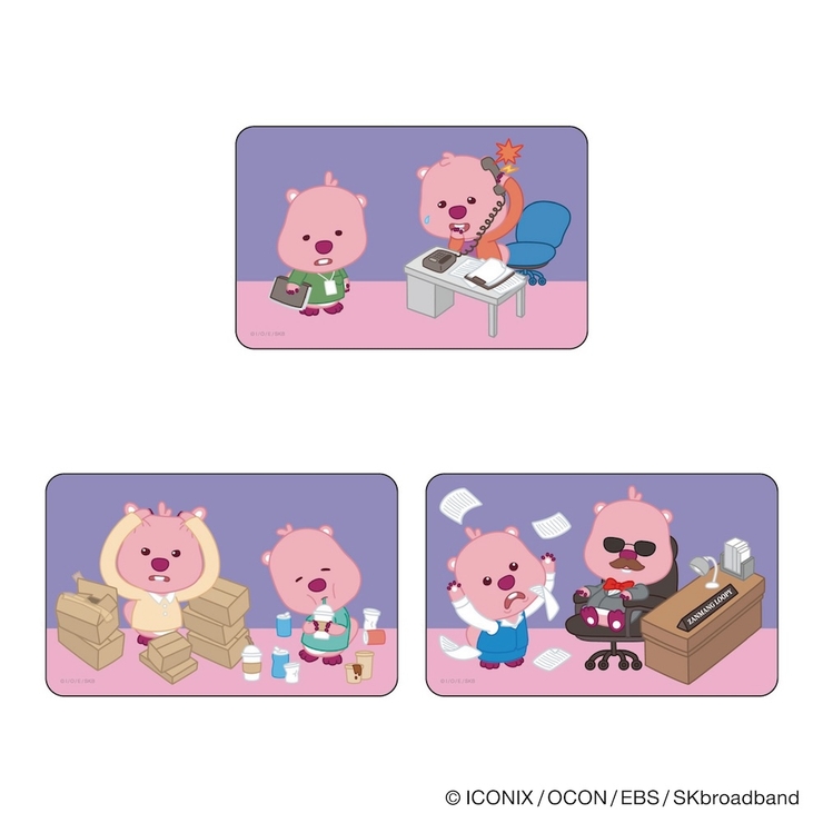 じゃんまんるぴー まじかる百貨店ステッカー | BACKYARD FAMILY | 詳細画像1 