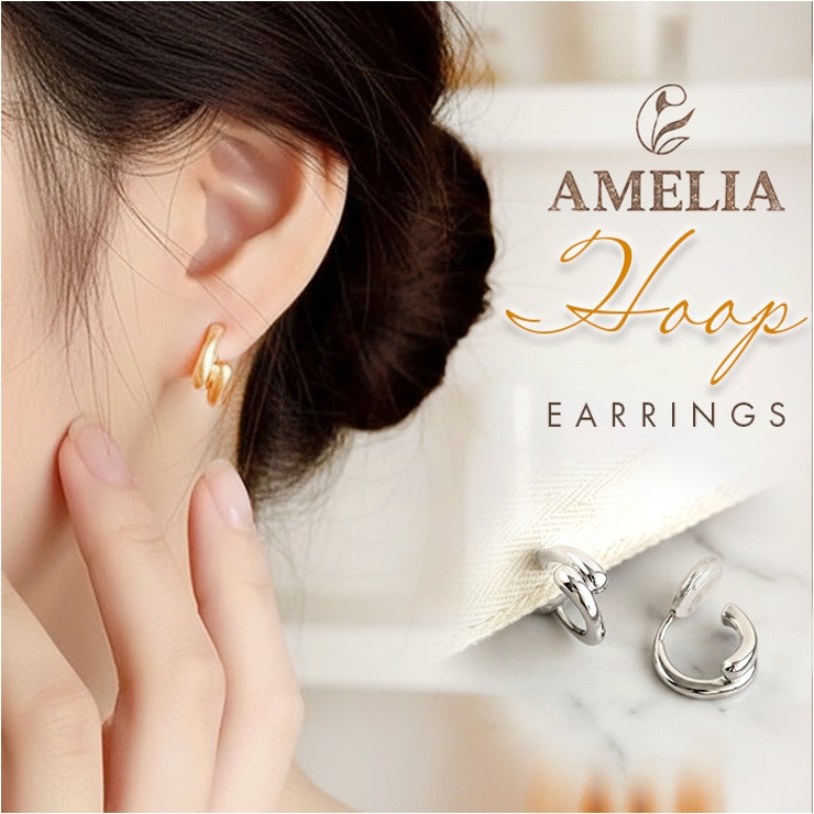 フープイヤリング 両耳 | BACKYARD FAMILY | 詳細画像1 