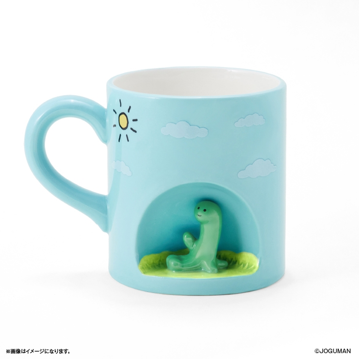 フィギュア付きマグカップ JOGUMAN | BACKYARD FAMILY | 詳細画像1 