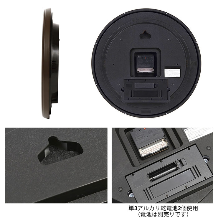 MAG デジアナ電波掛時計 ゴーフル | BACKYARD FAMILY | 詳細画像10 