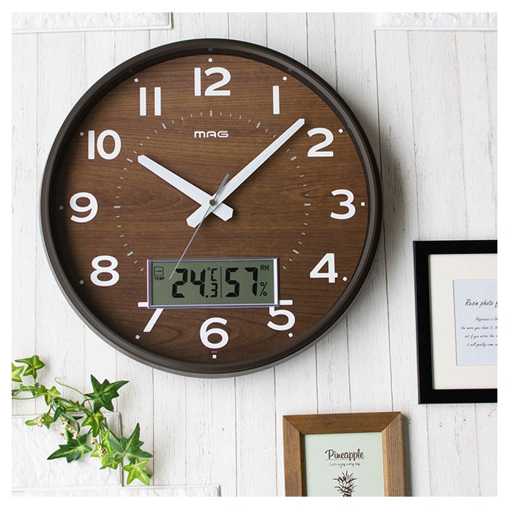 MAG デジアナ電波掛時計 ゴーフル | BACKYARD FAMILY | 詳細画像3 