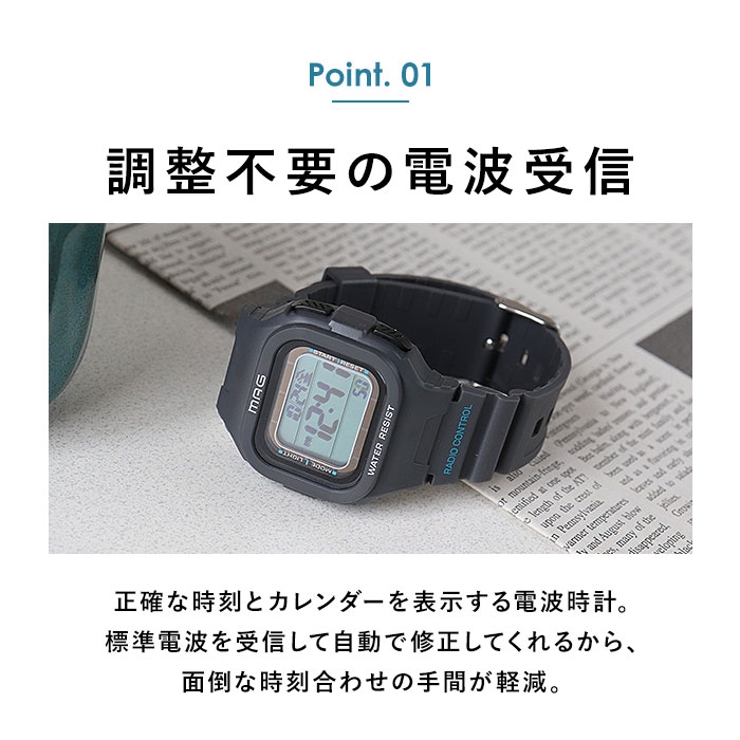 MAG電波ソーラーウォッチ ウェーブフォース | BACKYARD FAMILY | 詳細画像7 