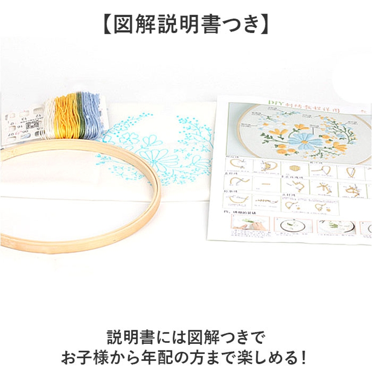 刺繍キット 花 | BACKYARD FAMILY | 詳細画像5 