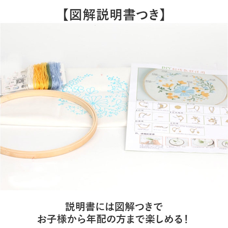 刺繍キット 花 | BACKYARD FAMILY | 詳細画像5 