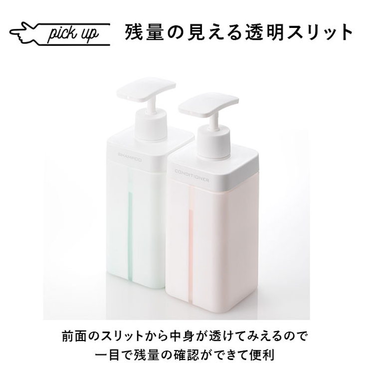 バーデンス ボディシャンプー ボトル・詰め替えセット シャンプー 用ディスペンサー（カートリッジ式専用 詰め替え容器