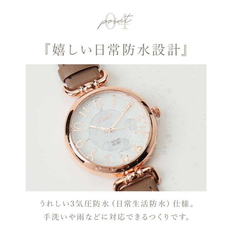 Plaisir プレジールソーラーウォッチ | BACKYARD FAMILY | 詳細画像10 