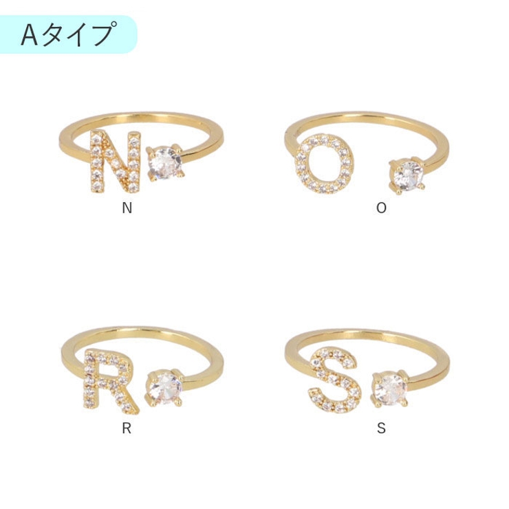 リング 指輪 レディース イニシャル 調整可能 ゴールド yac5523 | BACKYARD FAMILY | 詳細画像10 