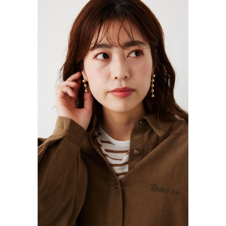 アシンメトリーボールピアス | RODEO CROWNS WIDE BOWL | 詳細画像4 