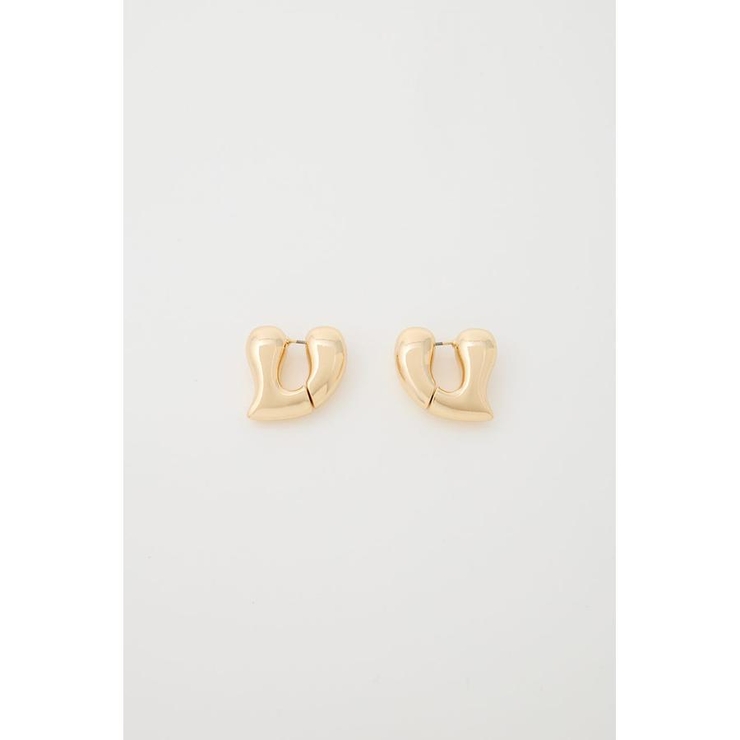 GLD | OPEN HEART イヤリング | MOUSSY OUTLET