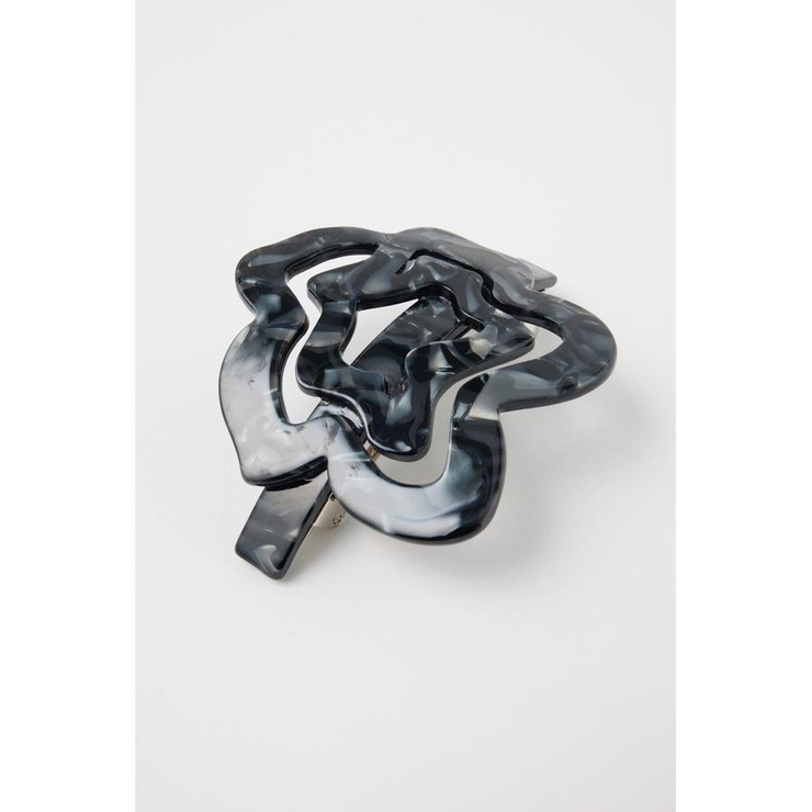 MARBLE FLOWER バレッタ | MOUSSY OUTLET | 詳細画像1 