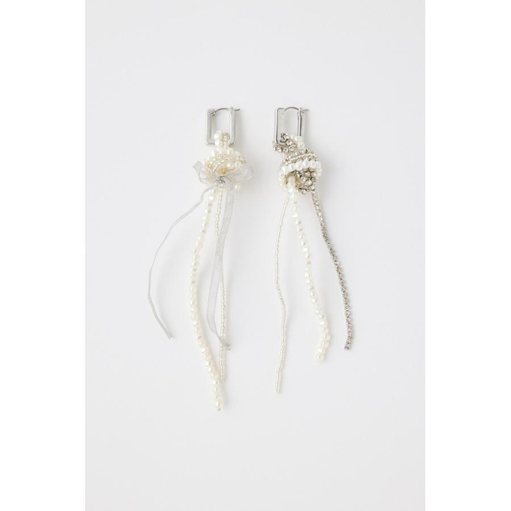F/PEARL BIJOU HOOP イヤリング | MOUSSY OUTLET | 詳細画像2 