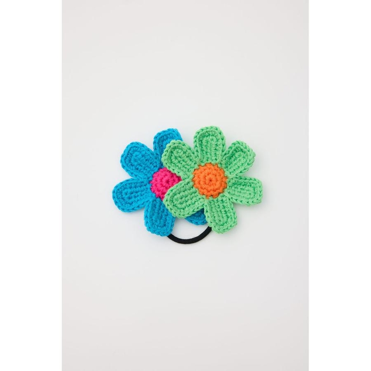 フラワーニットヘアゴム | RODEO CROWNS WIDE BOWL | 詳細画像4 