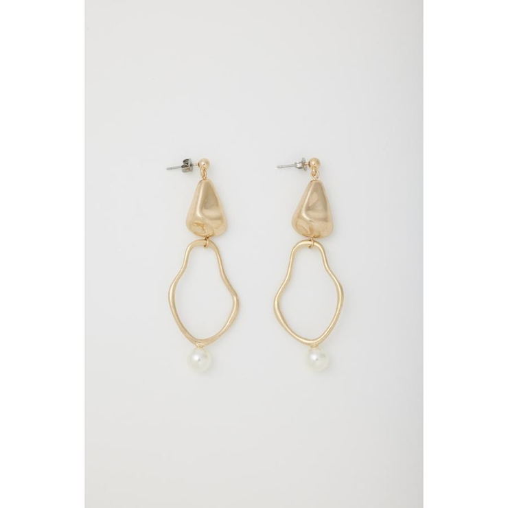 GLD | ティアドロップ フープミックスピアス | RODEO CROWNS WIDE BOWL