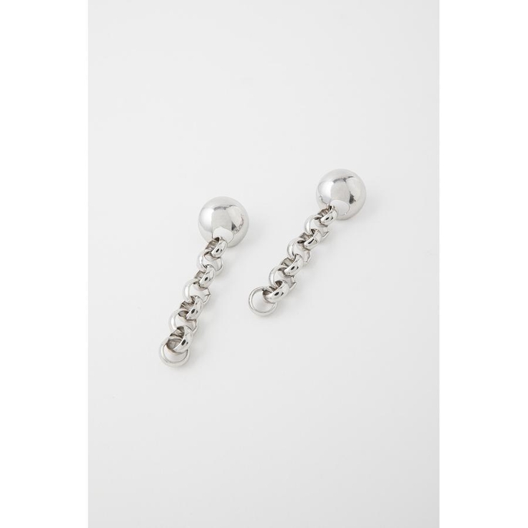 BOLD MOTIF CHAIN EARRINGS | MOUSSY OUTLET | 詳細画像6 
