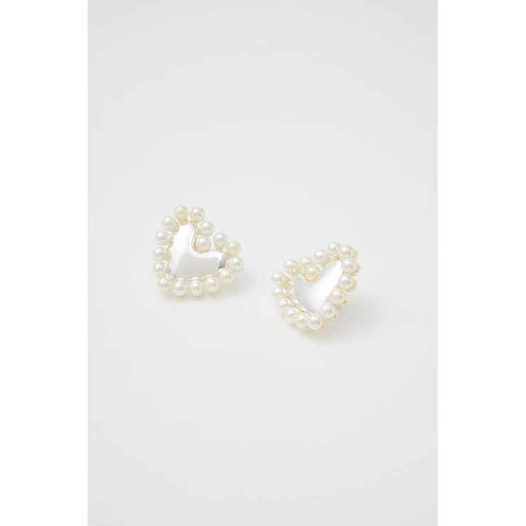 フェイクパールフレームハートピアス | RODEO CROWNS WIDE BOWL | 詳細画像7 