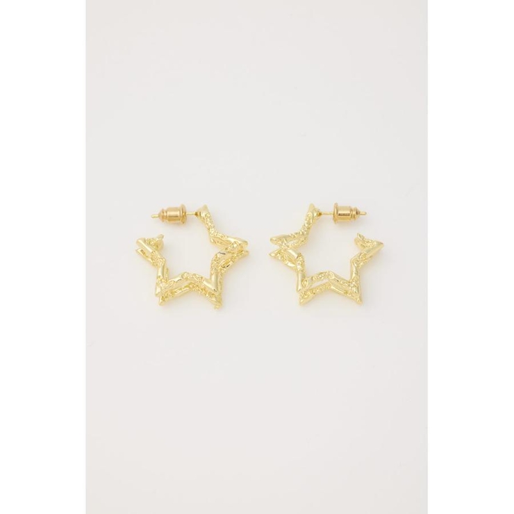 GLD | スターフープピアス | RODEO CROWNS WIDE BOWL