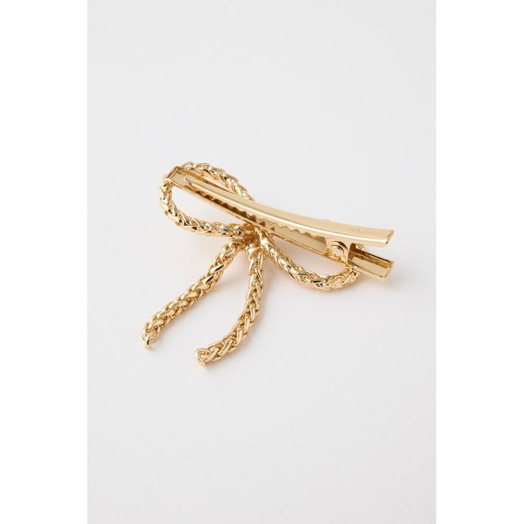 MULTI CHAIN BOW ヘアクリップ | MOUSSY OUTLET | 詳細画像5 