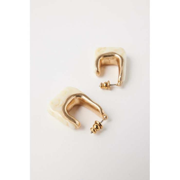 LUCITE OVAL EARRINGS | MOUSSY OUTLET | 詳細画像2 