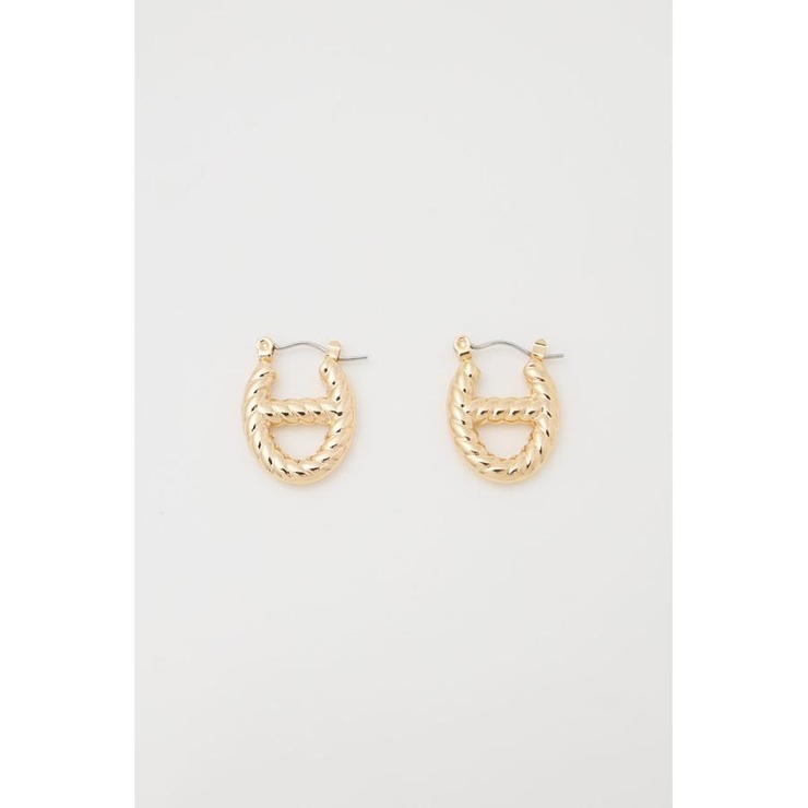 OVAL ROPE HOOP イヤリング | MOUSSY OUTLET | 詳細画像1 