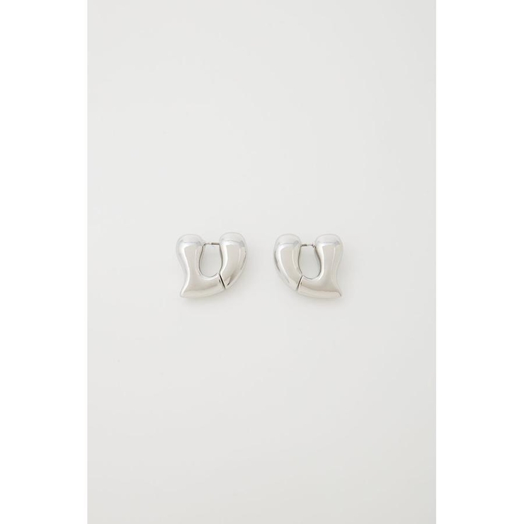 SLV | OPEN HEART イヤリング | MOUSSY OUTLET