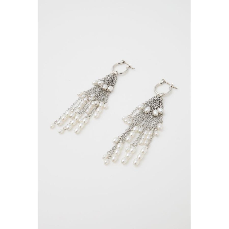 F/PEARL FRINGE イヤリング | MOUSSY OUTLET | 詳細画像8 