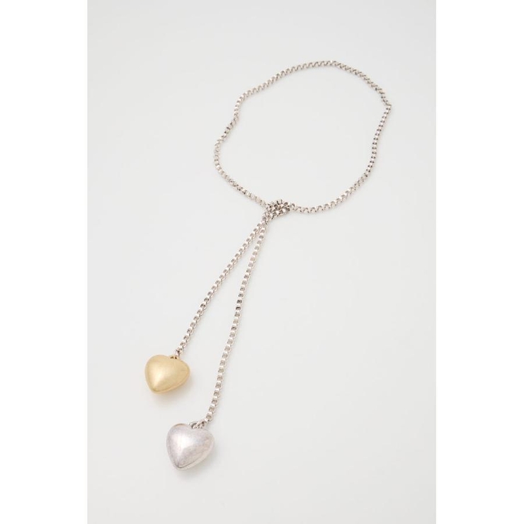 DOUBLE HEART ネックレス | MOUSSY OUTLET | 詳細画像3 