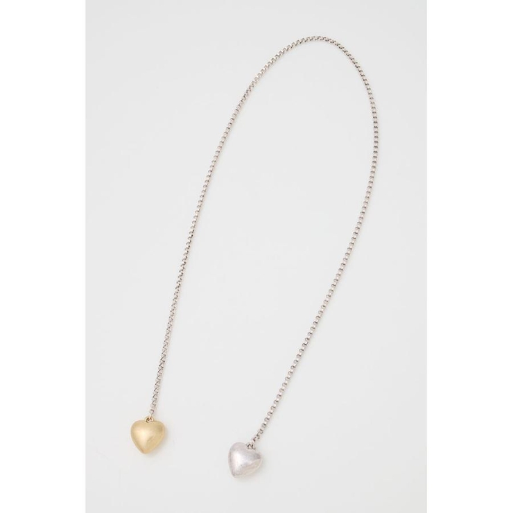 DOUBLE HEART ネックレス | MOUSSY OUTLET | 詳細画像5 
